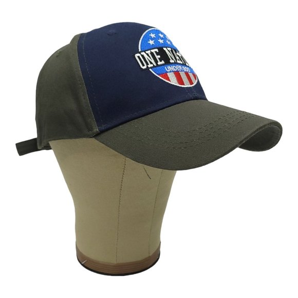 One Nation Under God Navy and Olive Hat - Picture 3 of 12